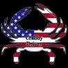 Shore Redneck USA Themed Crabby Driver Decal