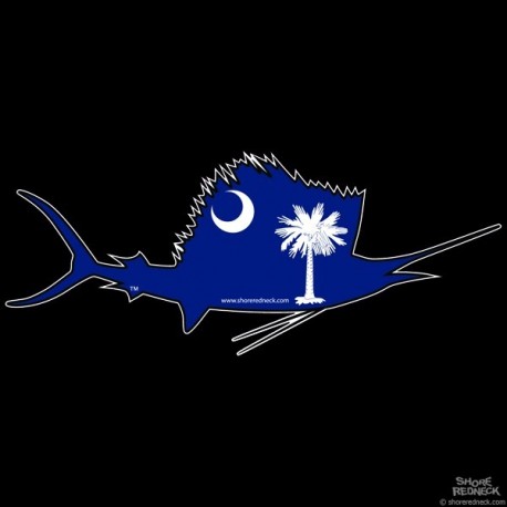 Shore Redneck SC Sailfish Decal