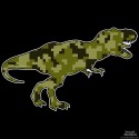 Shore Redneck Digital Camo T-Rex Decal