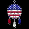 Shore Redneck Dreamcatcher USA Decal