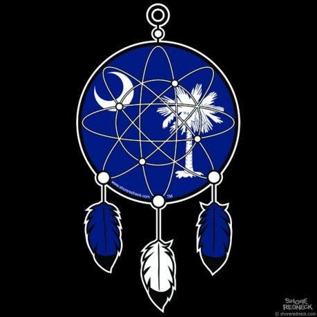 Shore Redneck Dreamcatcher SC Decal