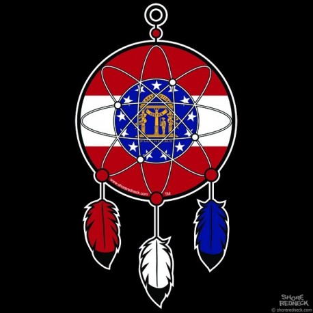 Shore Redneck Dreamcatcher GA Decal