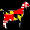 Shore Redneck MD Nubian Goat Decal