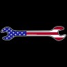 Shore Redneck USA Wrench Decal