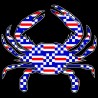 Shore Redneck NC Nautical Crab