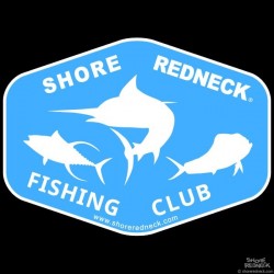 Shore Redneck Fishing Club Decal