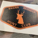 Shore Redneck Hunt Club Sika Decal