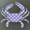 Shore Redneck Quilted Purple Crab