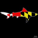 Shore Redneck MD Bull Shark Decal