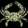 Shore Redneck Duck Camo Shore Redneck  Crab Decal