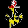 Shore Redneck MD Themed Anchor Decal