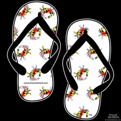 Shore Redneck MD Crab Flops Decal