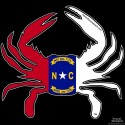 Shore Redneck North Carolina Crab Decal