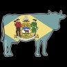 Shore Redneck DE Cow Decal